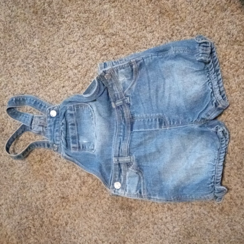 Denim overalls
